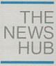 THE NEWS HUB (and logo) trademark logo