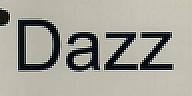 Dazz (and logo) trademark logo