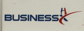 Business X (and logo) trademark logo