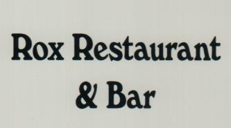 ROX RESTAURANT & BAR (and logo) trademark logo