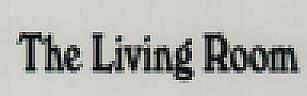 THE LIVING ROOM (and logo) trademark logo