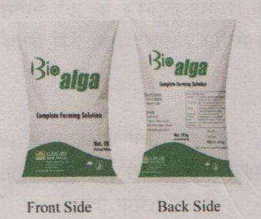 BIO ALGA (and logo) trademark logo