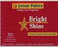 JOTUN PAINTS BRIGHT SHINE (and logo) trademark logo