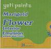 MARIGOLD FLOWER INTERIOR EMULSION (and logo) trademark logo