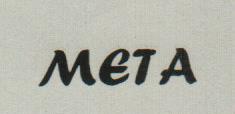 META (and logo) trademark logo