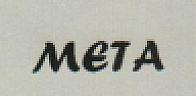 META (and logo) trademark logo