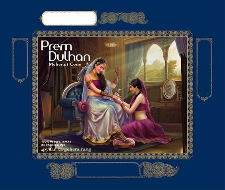 PREM DULHAN (and logo) trademark logo