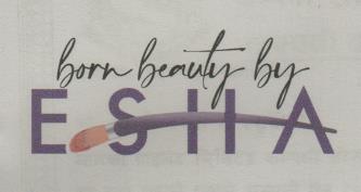 born beauty by ESHA (and logo) trademark logo
