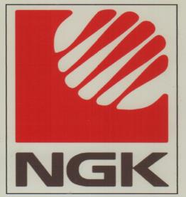 NGK (and logo) trademark logo