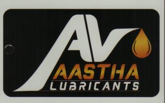 AV AASTHA LUBRICANTS (and logo) trademark logo