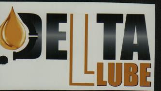 DELTA LUBE (and logo) trademark logo
