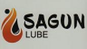 SAGUN LUBE (and logo) trademark logo