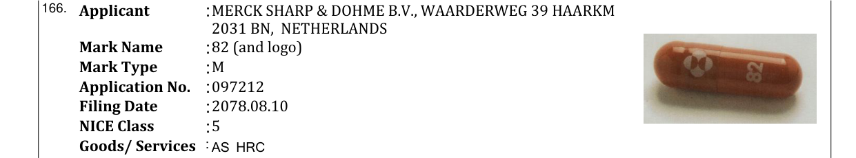 Original bulletin entry for 82 (and logo)