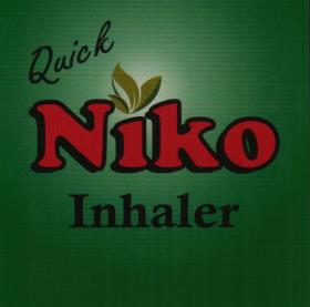 QUICK NIKO INHALER (and logo) trademark logo