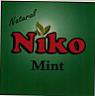 NATURAL NIKO MINT (and logo) trademark logo