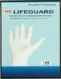 HX LIFEGUARD (and logo) trademark logo