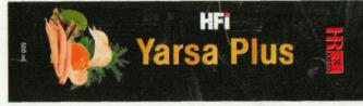 HFI YARSA PLUS (and logo) trademark logo