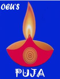 OEU'S PUJA (and logo) trademark logo