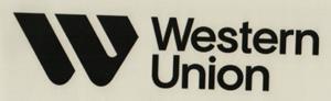 W WESTERN UNION (and logo) trademark logo