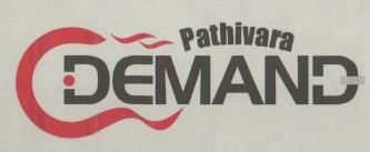 PATHIVARA DEMAND (and logo) trademark logo