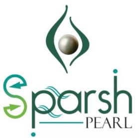 SPARSH PEARL (and logo) trademark logo