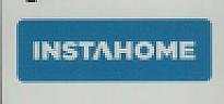 INSTAHOME (and logo) trademark logo