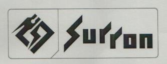 surron (and logo) trademark logo