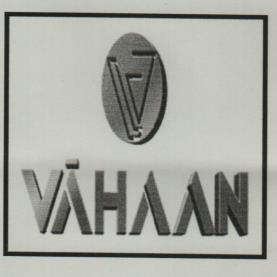 VAHAAN (and logo) trademark logo