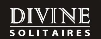 DIVINE SOLITAIRES (and logo) trademark logo