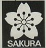SAKURA (and logo) trademark logo