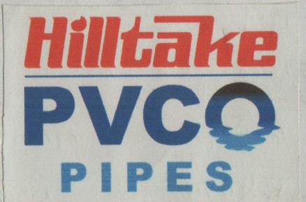 Hilltake PVCO PIPES (and logo) trademark logo