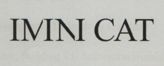 IMN CAT (and logo) trademark logo
