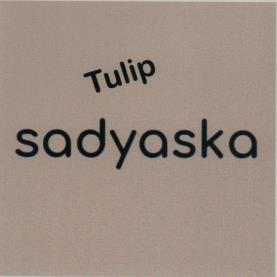 TULIP SADYASKA (and logo) trademark logo