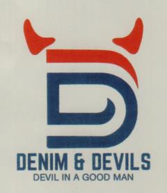 DENIM & DEVILS DEVIL IN A GOOD MAN (and logo) trademark logo