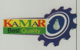 KAMAR (and logo) trademark logo