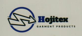Hojitex Garment Products (and logo) trademark logo
