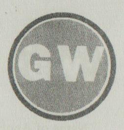 GW (and logo) trademark logo