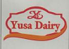YS YUSA DAIRY (and logo) trademark logo
