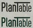 PlanTable (and logo) trademark logo