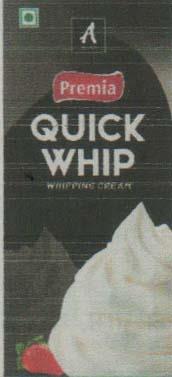 QUICK WHIP (and logo) trademark logo