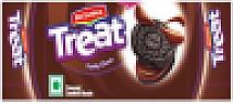 BRITANNIA TREAT FUNKY CHOCO (and logo) trademark logo