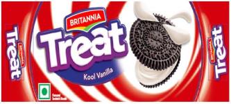 BRITANNIA TREAT KOOL VANILLA (and logo) trademark logo