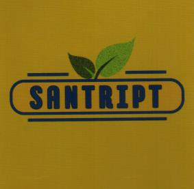 SANTRIPT (and logo) trademark logo