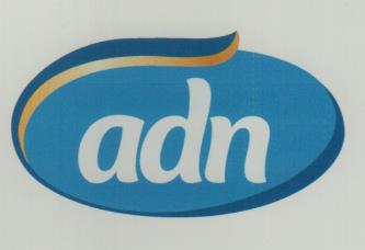 ADN (and logo) trademark logo
