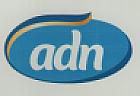 ADN (and logo) trademark logo