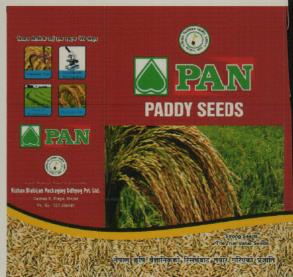 PAN PADDY SEEDS (and logo) trademark logo