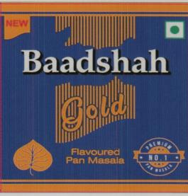 BAADSHAH GOLD (and logo) trademark logo