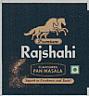 RAJSHAHI FLAVOURED PAN MASALA (and logo) trademark logo