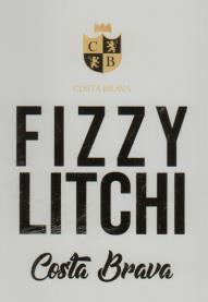 CB COSTA BRAVA FIZZY LITCHI COSTA BRAVA (and logo) trademark logo