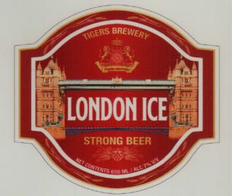 LONDON ICE (and logo) trademark logo